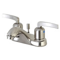 Kingston FB5628EFL 4-Inch Centerset Bathroom Faucet with Retail Pop-Up FB5628EFL
